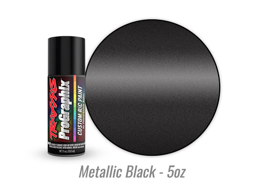 Traxxas 5075 Body paint, ProGraphix™, metallic black (5oz)