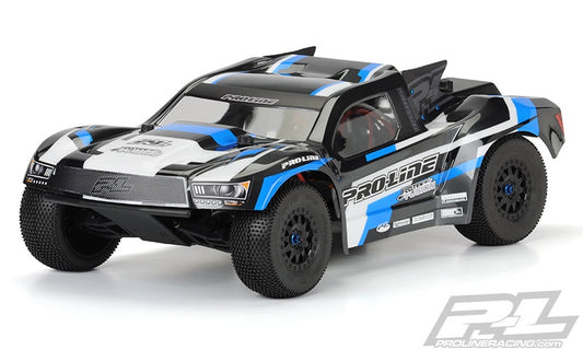 Pro-Line 3458-17 Flo-Tek Pre-Cut Fusion Short Course Body (Clear) (Slash, Slash 4x4, SC5M, 22SCT)