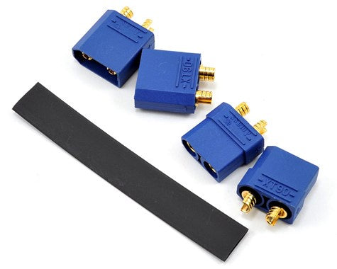 ProTek RC PTK-5039 4.5mm "TruCurrent" XT90 Polarized Connectors (2 Male/2 Female)