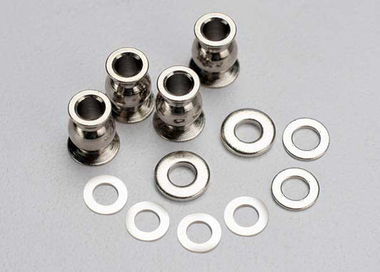 Traxxas 5529 Shim set, 3x7x1mm (2), 3x6x0.5mm (4), 3x7x2mm (2)/ hollow balls, captured (4) 0.015