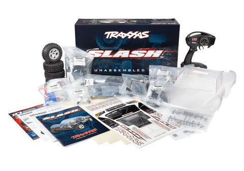 Traxxas 58014-4 Slash 1/10 Electric 2WD Short Course Truck Kit - Build it yourself!