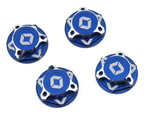 Avid Triad AV1822-BLU 17mm Capped Wheel Nuts | Blue | 4pcs