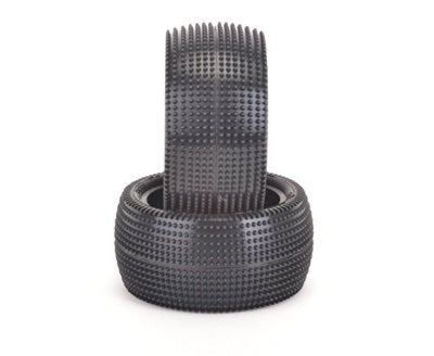 Schumacher U6838 Cactus 2.2" Rear 1/10 Buggy Carpet Tire (2) (Yellow)
