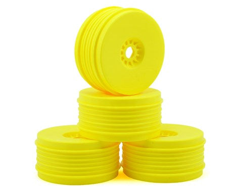 DE Racing DER-PSB-8Y "SpeedLine PLUS" 1/8 Buggy Wheel (4) (Yellow)..