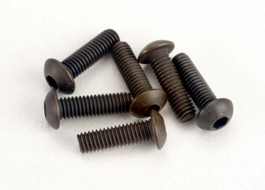 Traxxas 2577 Screws, 3x10mm button-head machine (hex drive) (6) 0.015
