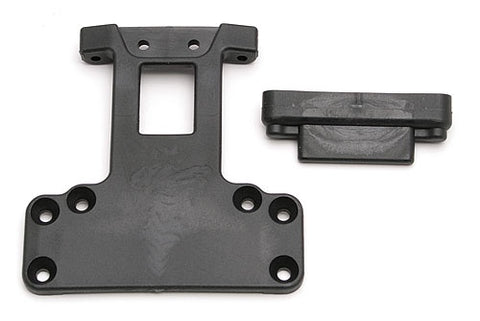 Disc. Team Associated 9818 Arm Mount/Chassis Plate: SC10