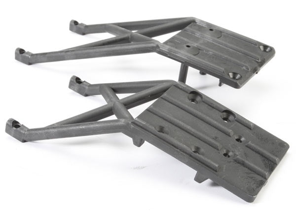 Traxxas 5837 Skidplates, front & rear (black) 0.16