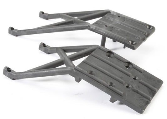 Traxxas 5837 Skidplates, front & rear (black) 0.16