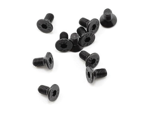 ProTek RC PTK-H-2201 3x6mm Flat Head Screws (10)