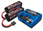 Disc. Traxxas 2993 - Battery/charger completer pack (includes #2971 iDÃÂ® charger (1), #2890X 6700mAh 14.8V 4-cell 25C LiPo battery (2))