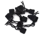 Axial 206000 3mm Body Clip w/Tab, Black (10pc)