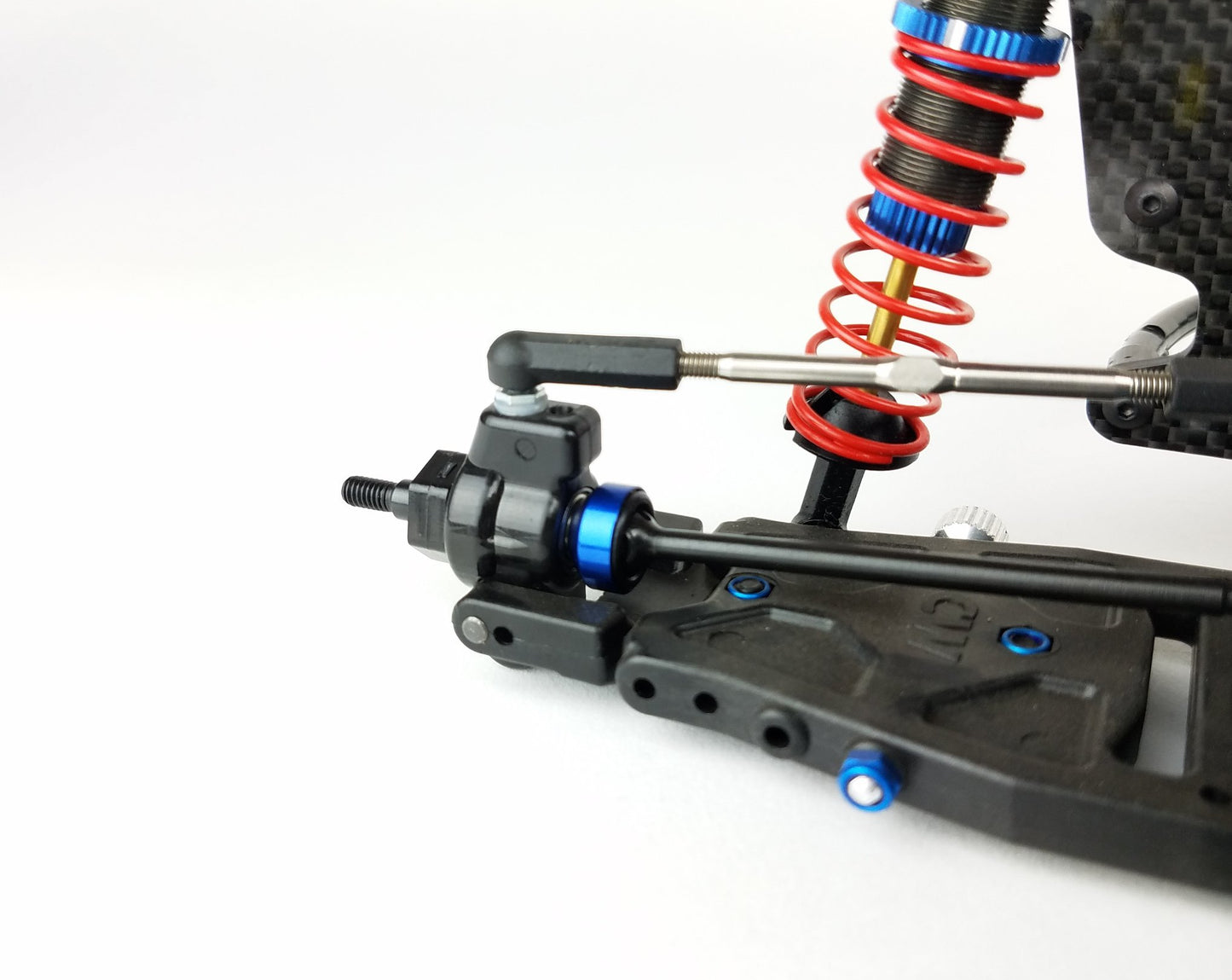 Custom Works 7219 Hex Drive Axle CVA Collars (Blue) (Pack of 2)
