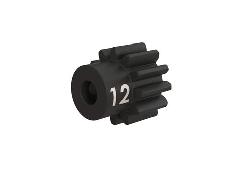 Traxxas 3942X Gear, 12-T pinion (32-p), heavy duty (machined, hardened steel)/ set screw 0.022