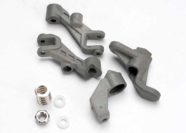 Traxxas 5543 Steering bellcranks/ servo saver/ servo saver spring/ steering support/ 4x7x2.5 PB (4)/ 5x0.8mm NL (1) 0.045