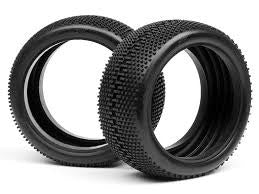 Hot Bodies HB67781 Megabite 1/8 Buggy Tire (Pink) (2)