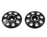 Exotek 1665BLK 22mm 1/8 XL Aluminum Wing Buttons (2) (Black)
