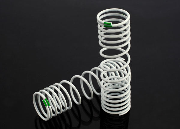 Traxxas 6866 Springs, rear (progressive, -10% rate, green) (2) 0.055