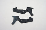 Mugen Seiki E2166a MBX8T/MBX8TE Graphite Front Lower Suspension Arm Plate (2)