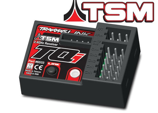 Traxxas 6533x Receiver, micro, TQi 2.4GHz with telemetry & TSM (5-channel) 0.045