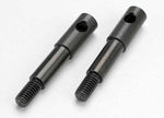 Traxxas 5537 - Wheel spindles, front (left & right) (2)