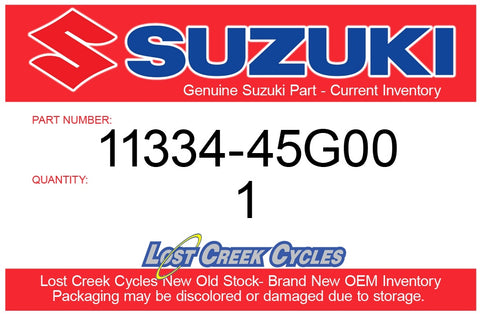 New Suzuki 11334-45G00 Oil Line LTR 450