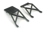 Traxxas 3623 Skid plates, front & rear (black) 0.13