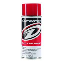Duratrax DTXR4254 Polycarb Spray Racing Red 4.5 oz