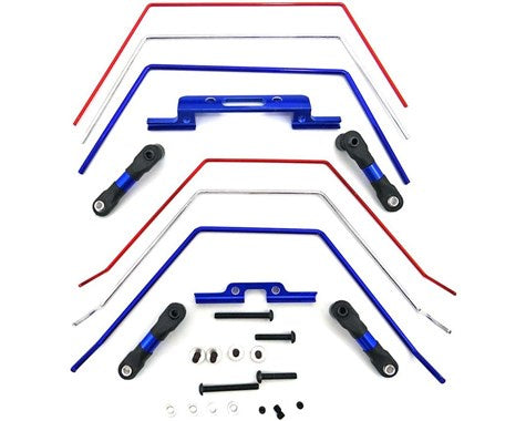 HR TE311SLC Front and Rear Wide Sway Bar Kit: 2wd Slash