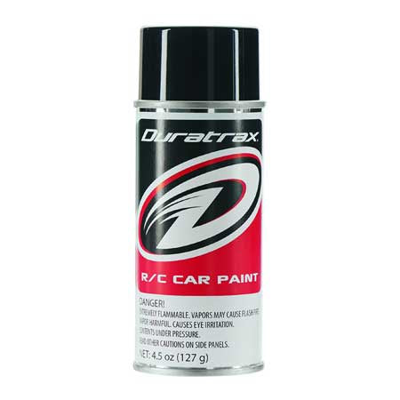 Duratrax DTXR4250 Polycarb Spray Basic Black 4.5 oz