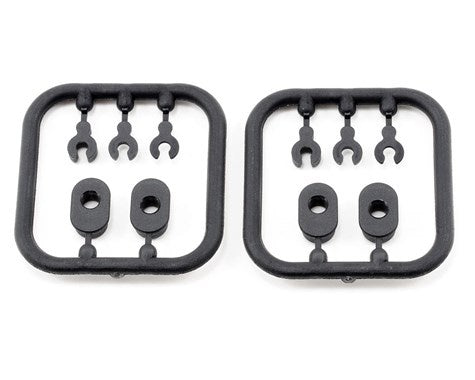 XRAY 372315 Composite Eccentric Bushings/Caster Clips (2)