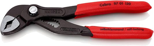 KNIPEX Tools - Cobra Water Pump Pliers (8701150), 6-Inch