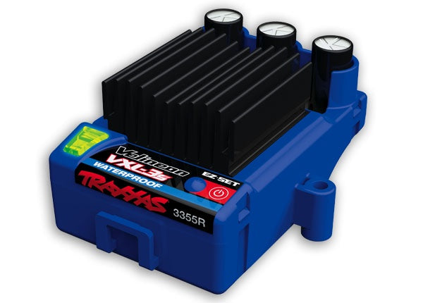Traxxas 3355R Velineon® VXL-3s Electronic Speed Control, waterproof (brushless) (fwd/rev/brake) 0.425