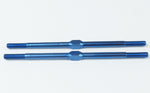 Custom Works 8538 Truespeed 2.875" Blue Titanium Turnbuckles (Pair)