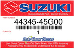 Suzuki 44345-45G00 CUSHION, FUEL FILTER