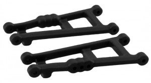 RPM 80182 Rear A-Arms(2),Black Rustler Stampede
