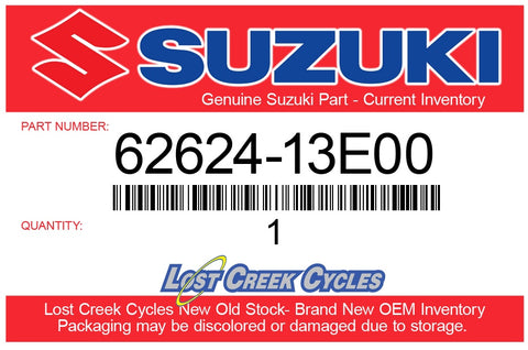 Suzuki 62624-13E00 SEAL, REAR DUST 62624-13E00