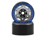 SSDcChampion SSD00244 Beadlock Wheels (Silver/Blue)