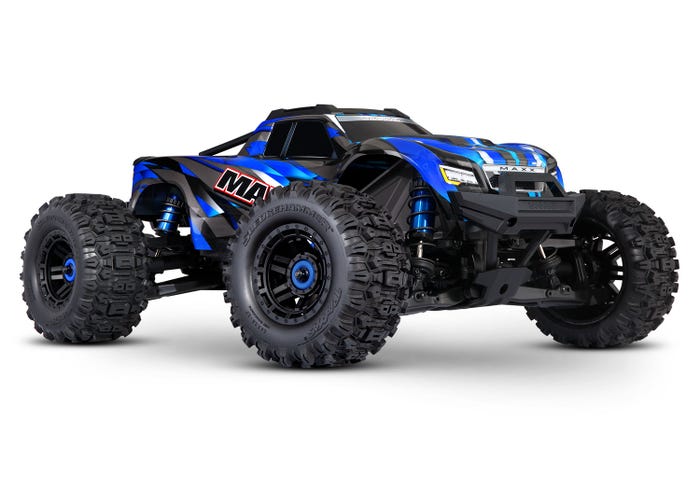 Traxxas 89086-4 Maxx WideMaxx 1/10 Brushless RTR 4WD Monster Truck w/TQi 2.4GHz Radio & TSM