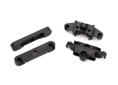 Traxxas 8916 Mount, tie bar, front (1)/ rear (1)/ suspension pin retainer, front or rear (2) 0.04