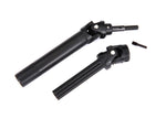 Traxxas 8996 Driveshaft assembly, front or rear, Maxx® Duty (1) (left or right) (fully assembled, ready to install)/ screw pin (1) (for use with #8995 WideMaxx® suspension kit)