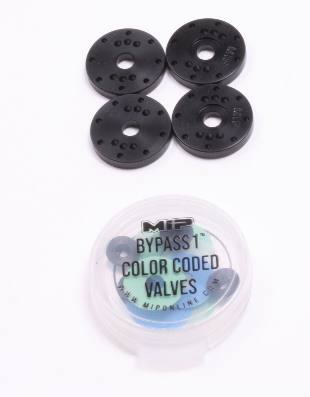 Flash Point FP18410 MIP Bypass1 Pistons, 8-Hole Set (4pcs), 16mm (MAP $37.99)