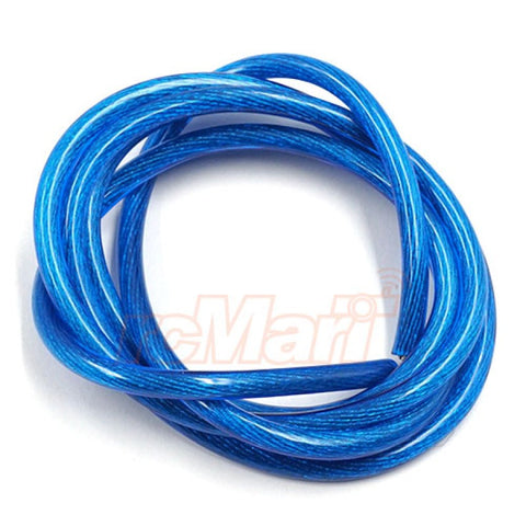 Yeah Racing WPT-0137BU 12AWG Transparent Wire 1m Blue