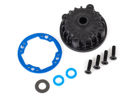 Traxxas 9081 Center Diff Differential Housing with Gaskets and Washers
