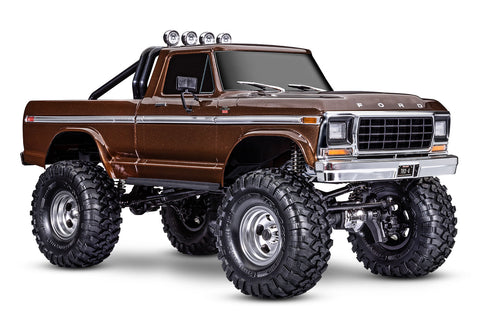 Traxxas 92046-4-FD Trx-4® High Trail Edition™ With 1979 Ford® F-150® Truck Body: 1/10 Scale 4Wd Electric Truck. Rea w/TQi 2.4GHz Radio