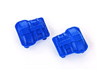Traxxas TRX4M 9738-BLUE Axle cover, front or rear (blue) (2)