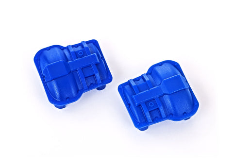 Traxxas TRX4M 9738-BLUE Axle cover, front or rear (blue) (2)