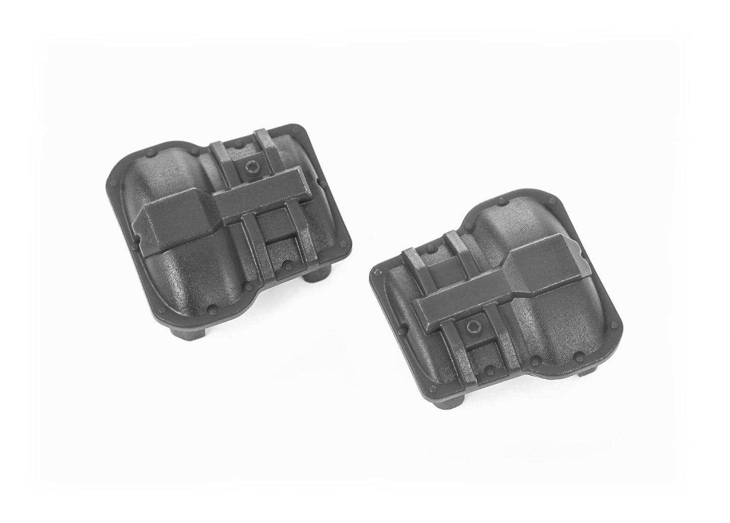 Traxxas TRX4M 9738-GRAY Axle cover, front or rear (gray) (2)