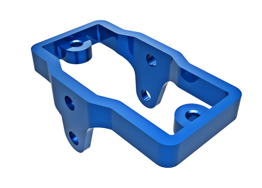 Traxxas TRX4M 9739-BLUE Servo mount, 6061-T6 aluminum (blue-anodized)