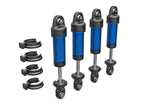 Traxxas TRX4M 9764-BLUE Shocks, GTM, 6061-T6 aluminum (blue-anodized) (fully assembled w/o springs) (4)