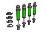 Traxxas 9764-GRN TRX4m Shocks, GTM, 6061-T6 aluminum (green-anodized) (fully assembled w/o springs) (4)